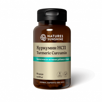 Куркумин НСП (Turmeric Curcumin) — системная поддержка здоровья NSP, артикул 23309